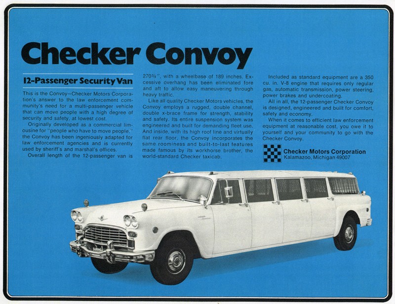 1971 Checker Convoy Folder Page 2
